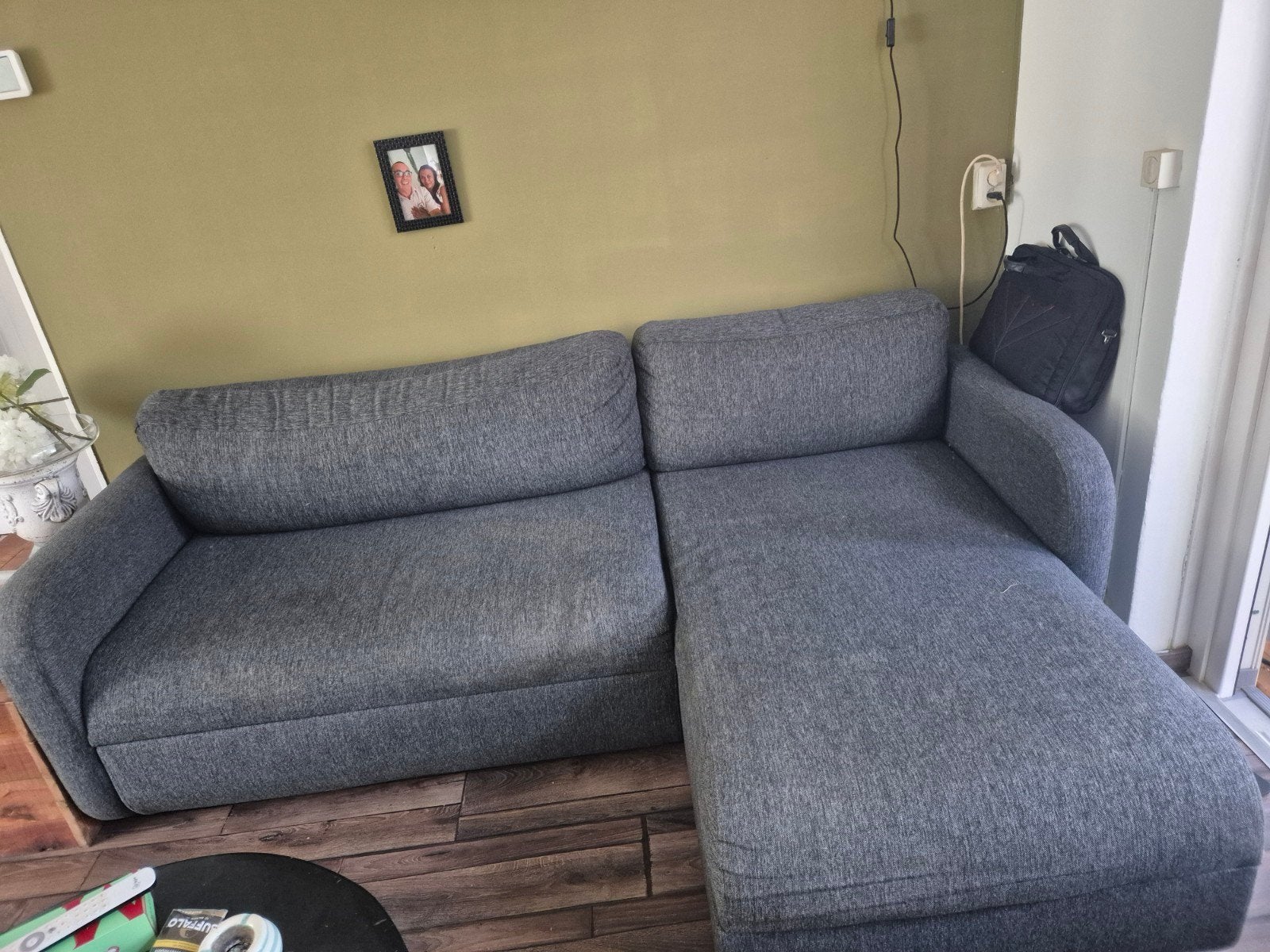 Hoekbank 3 jaar oud - Comfortabel en stijlvol, Ophalen of Verzenden, Gebruikt, Hoekbank, Stof