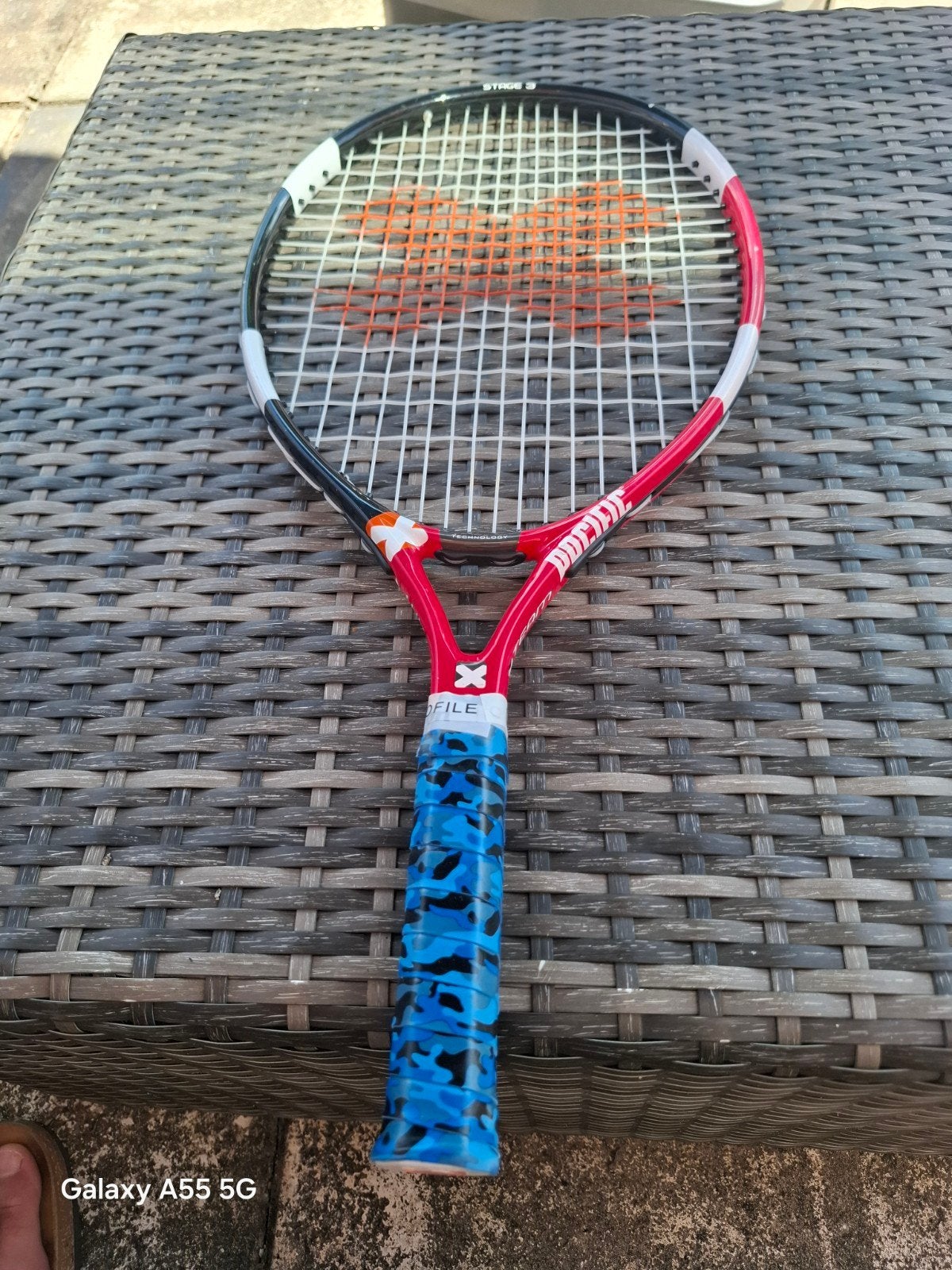 Pacific X Team tennisracket - 21 inch, Sport en Fitness, Overige merken, L00, Ophalen of Verzenden, Zo goed als nieuw