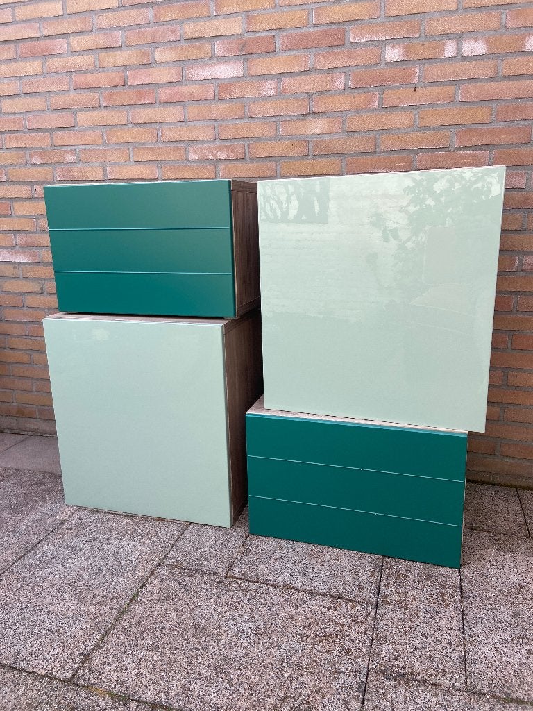 IKEA Besta Kastjes (ook apart te koop), Huis en Inrichting, Ophalen, Gebruikt