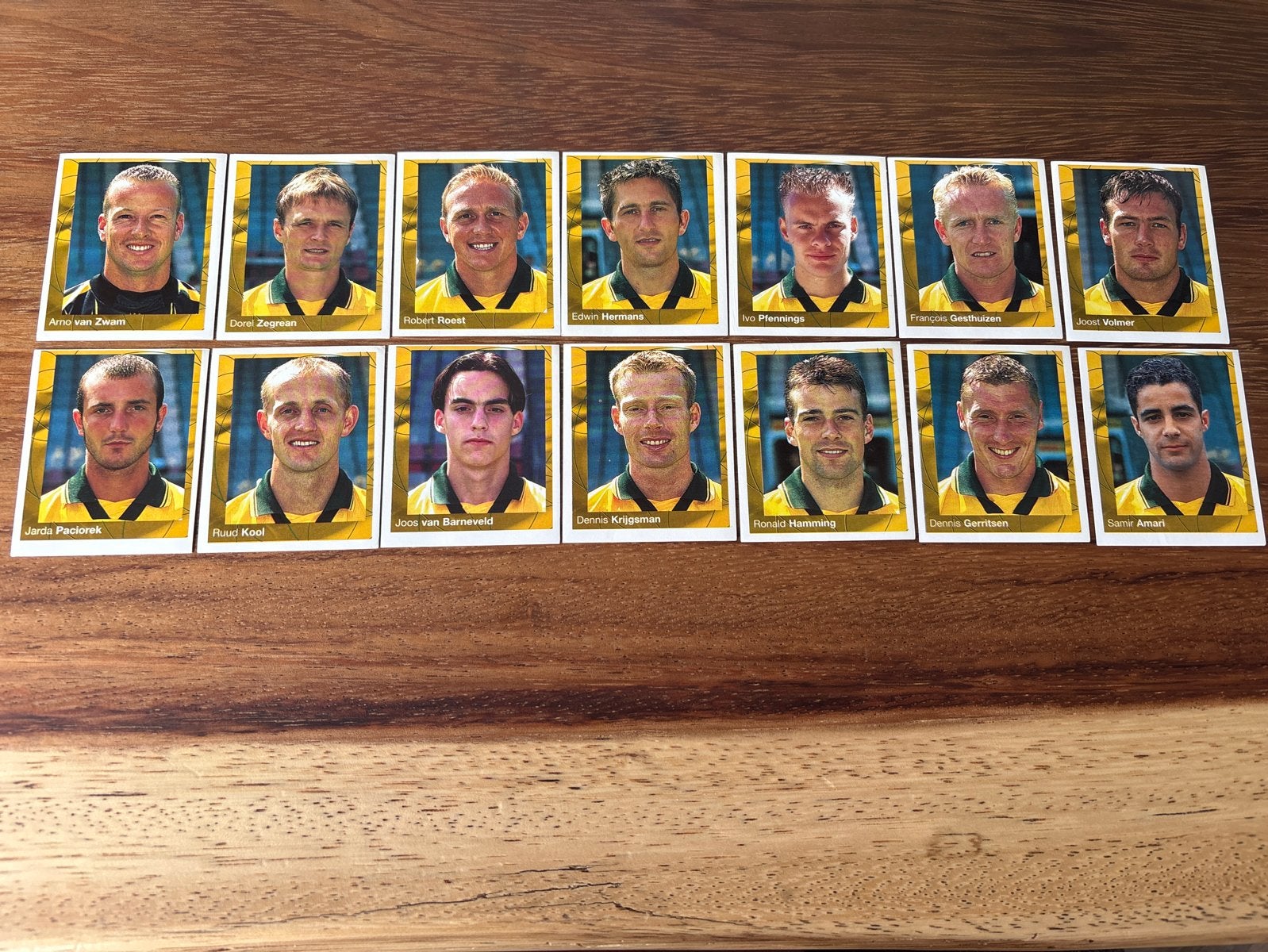Panini Fortuna Sittard 2000 - meerdere spelers, Ophalen of Verzenden, Zo goed als nieuw, Stickers en Plaatjes