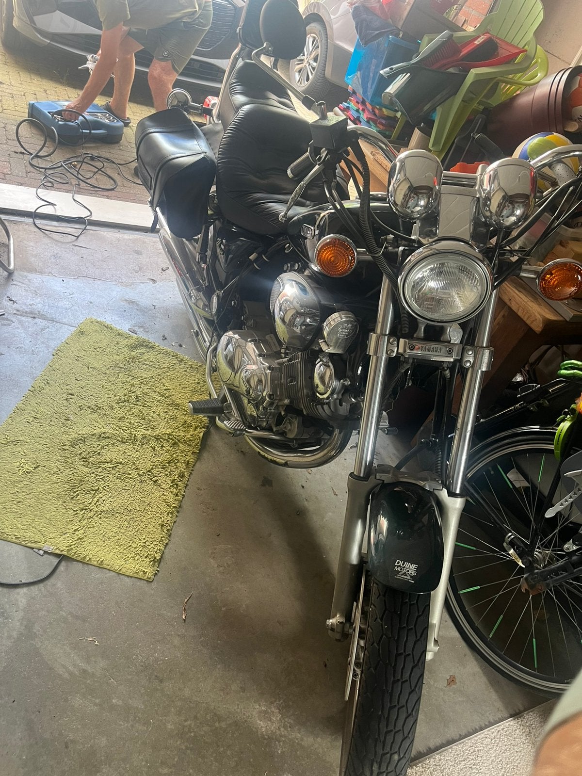 Yamaha Viagro 1996 donker groen, Motoren, Ophalen, Gebruikt