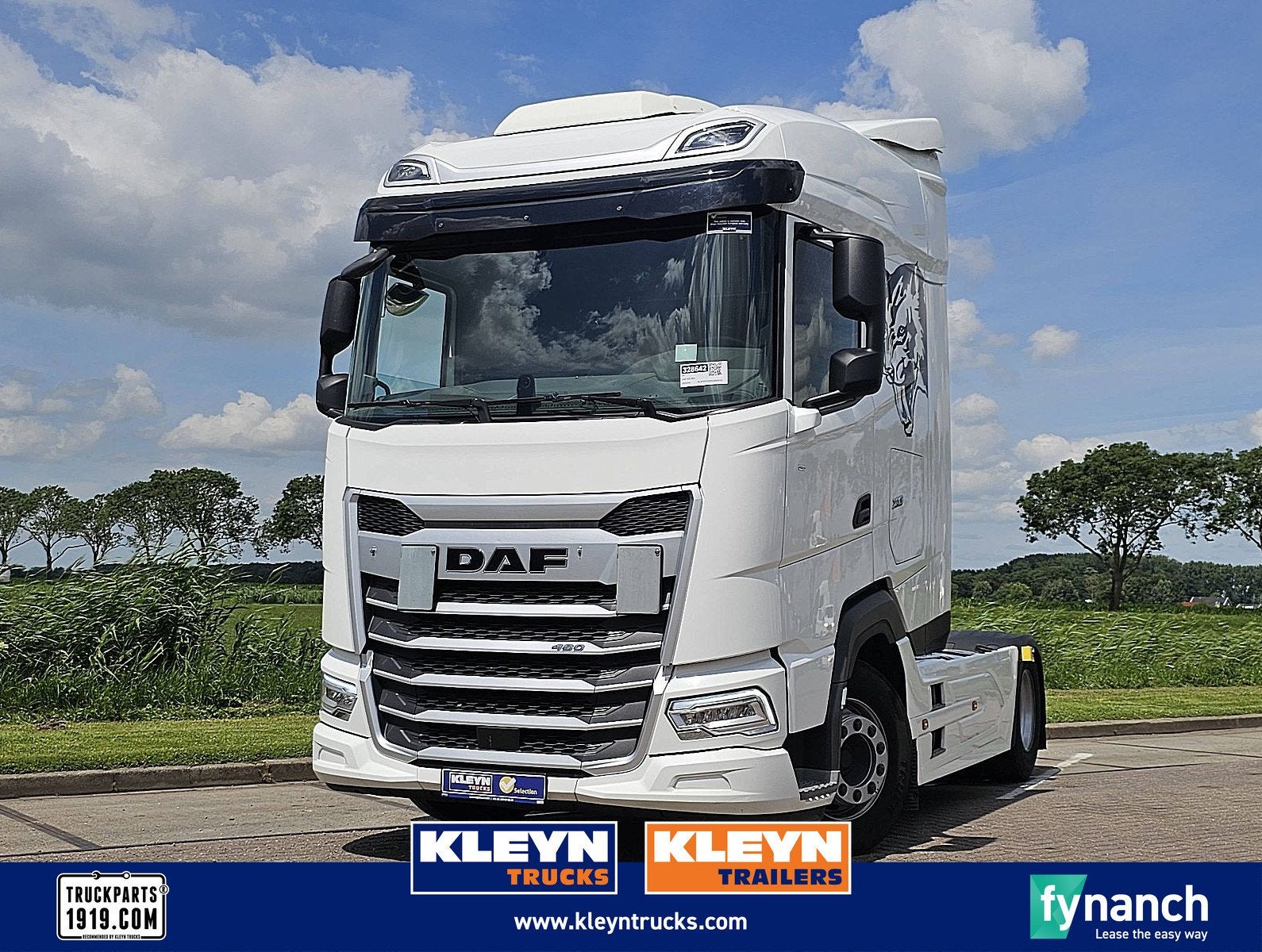 DAF XG 480 spoilers, skylights, Automaat, Euro 6, Stoelverwarming, Wit