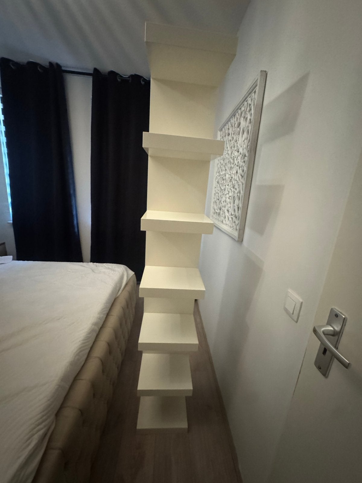 Nieuw wandrek/boekenplank met lichte gebruiksporen, Minder dan 50 cm, 200 cm of meer, Ophalen of Verzenden, Zo goed als nieuw
