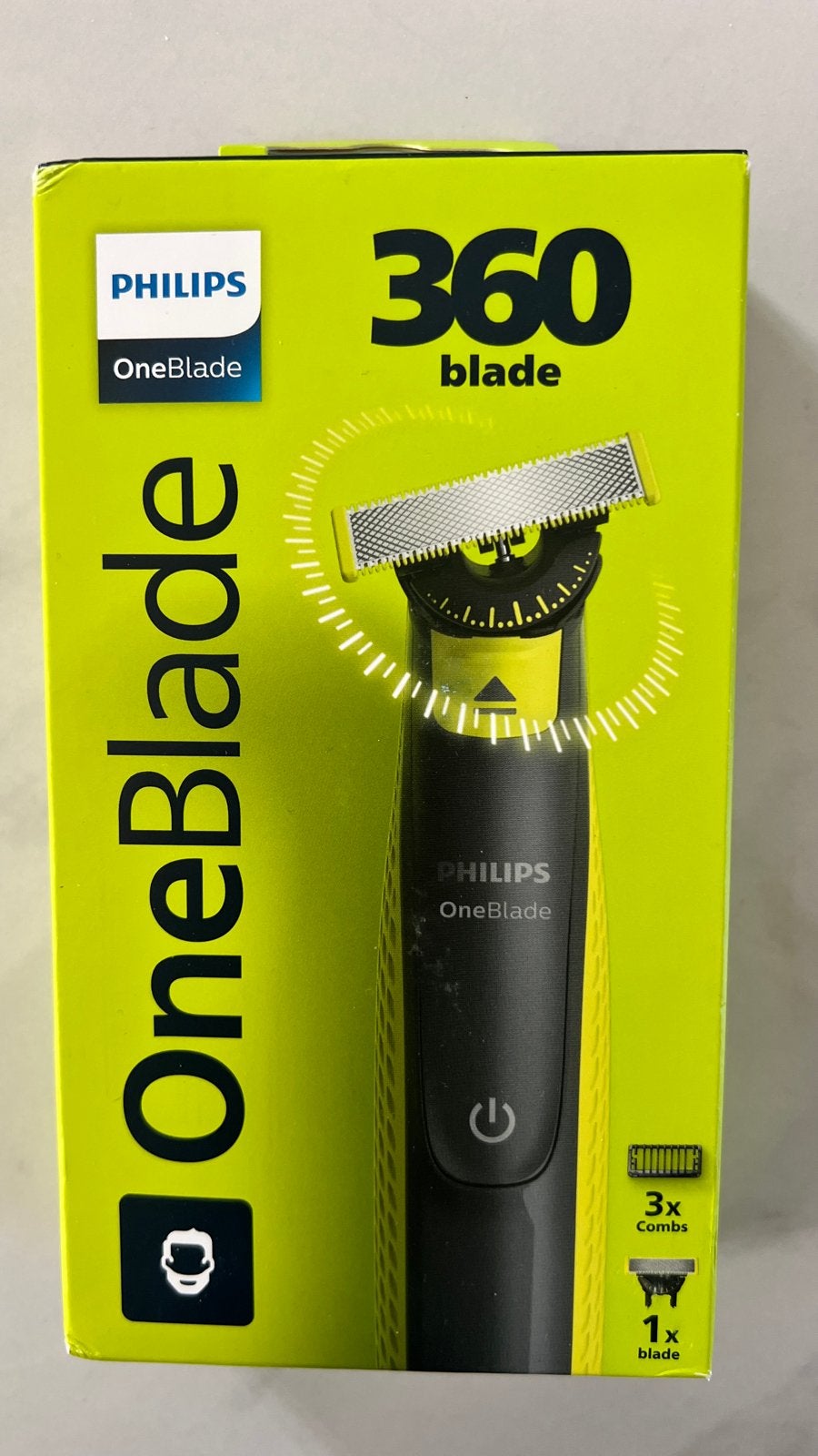 Philips OneBlade 360 scheerapparaat - Nieuw in doos, Verzenden, Nieuw