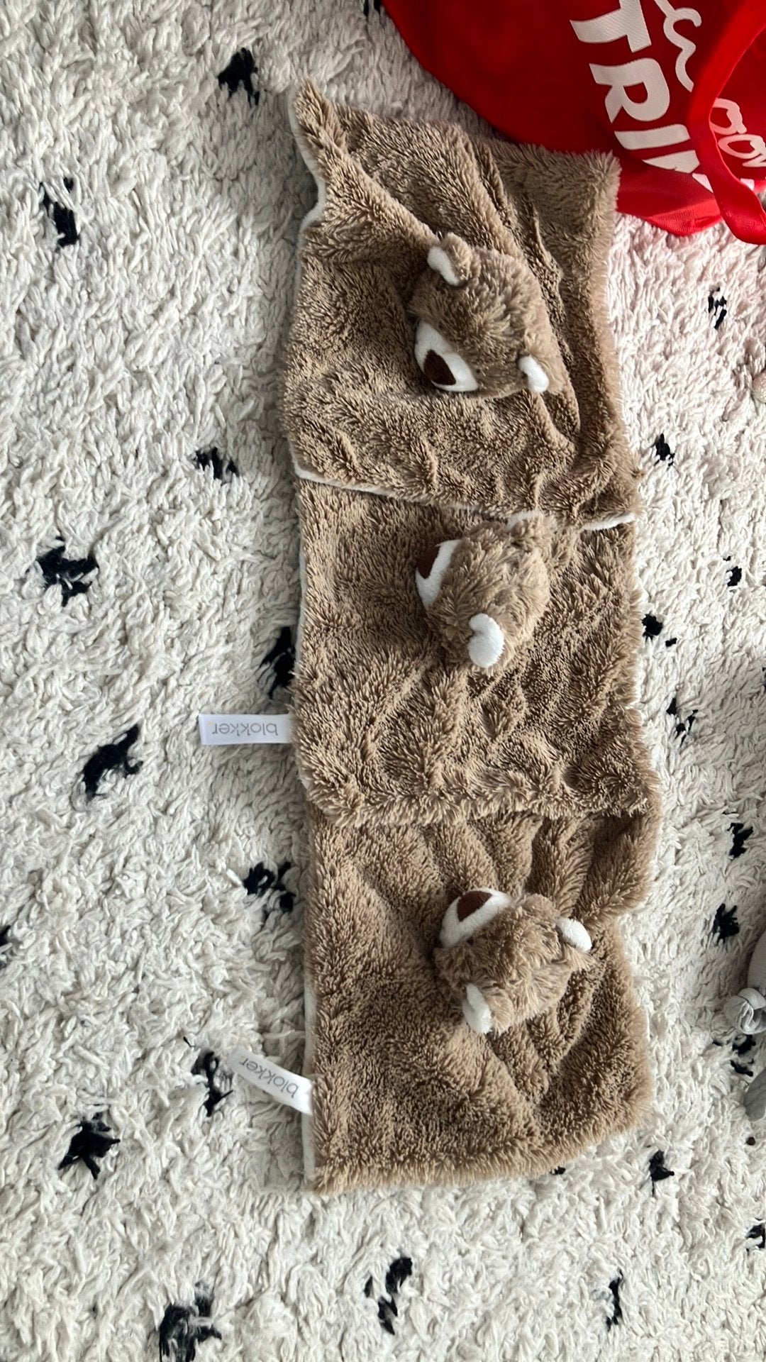 Blokker beer knuffeldoekje, Kinderen en Baby's, Speelgoed | Knuffels en Pluche, Beer, Happy Horse, Ophalen of Verzenden, Zo goed als nieuw