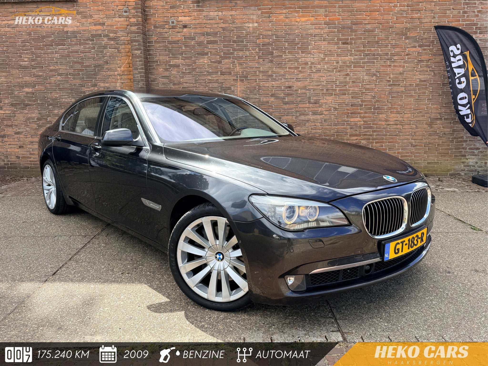 BMW 7 Serie 750Li High Executive·Adaptive·Stoel verw.+koel, Automaat, Euro 5, Achterwielaandrijving, Gebruikt