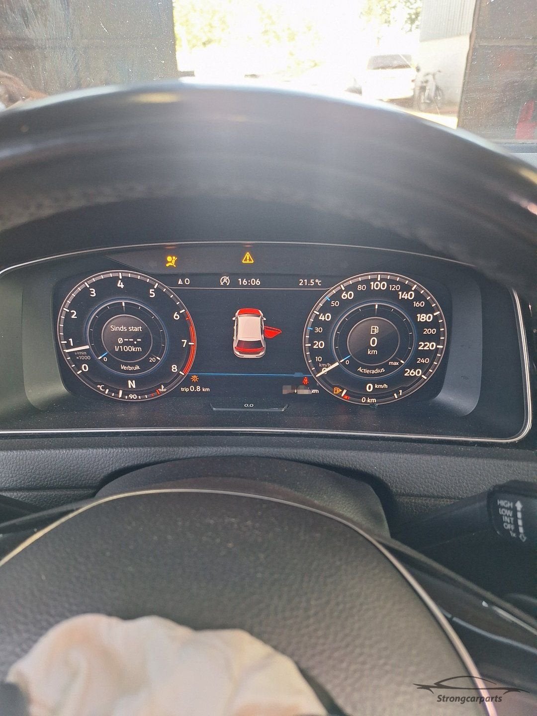 VW Golf 7 Virtual km teller 5G1920791A Instrumentenpaneel, Auto-onderdelen, Gebruikt, -, Volkswagen, -