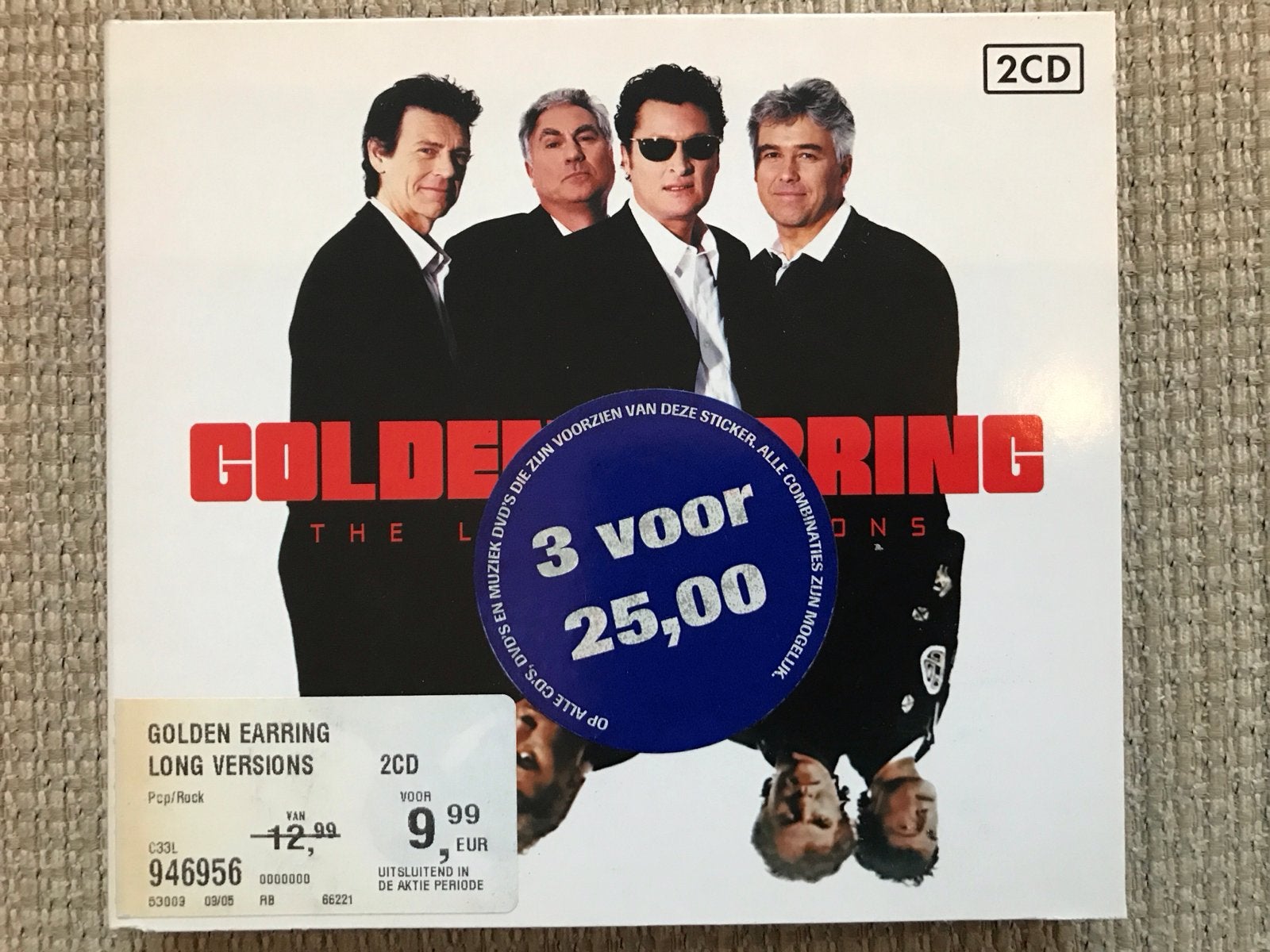 Golden Earring - The Long Versions (2CD), Cd's en Dvd's, Cd's | Pop, Zo goed als nieuw, Ophalen of Verzenden