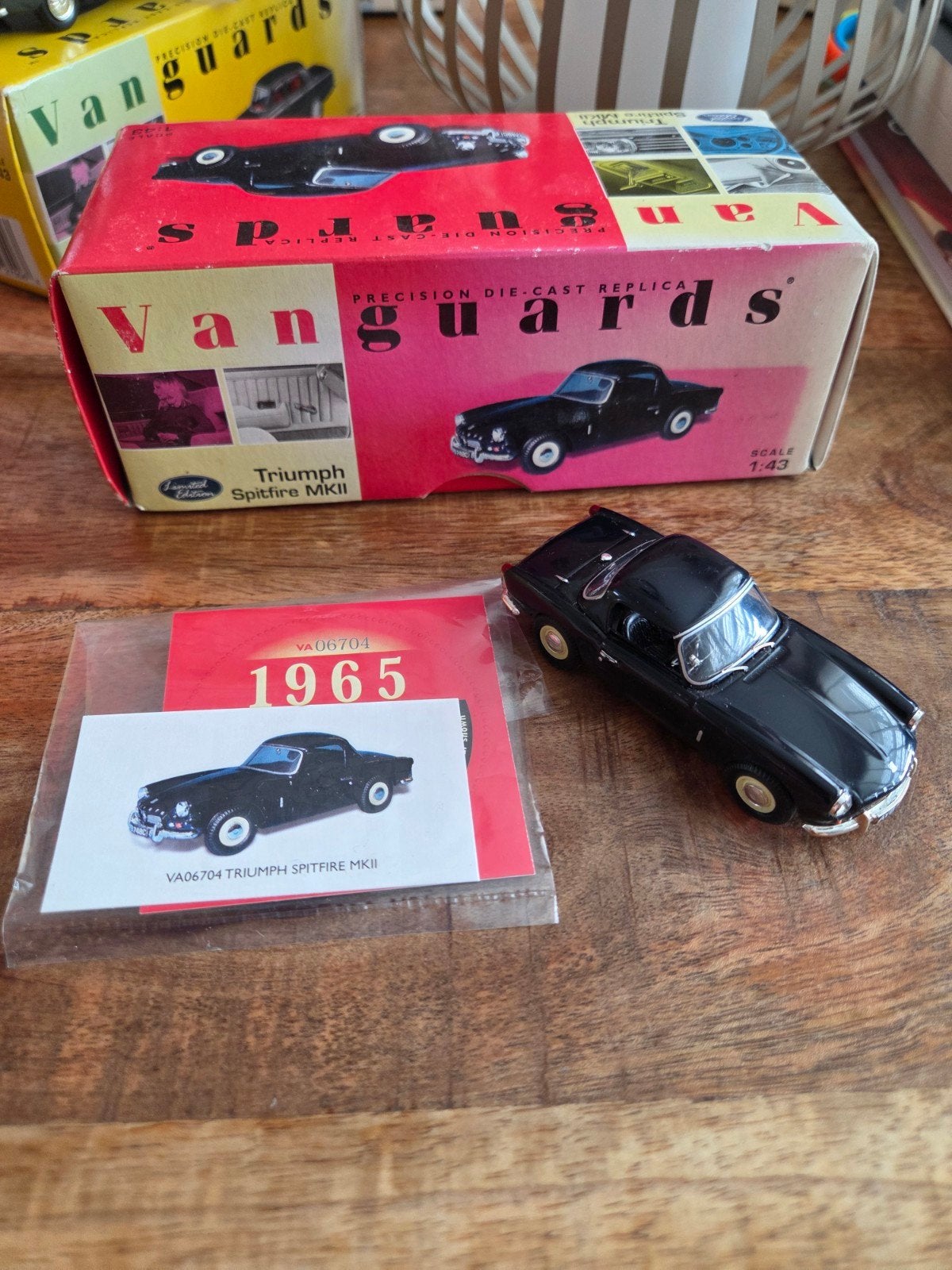 Vanguards Triumph Spitfire MKII limited edition schaal 1:43, Hobby en Vrije tijd, Modelauto's | 1:43, Overige merken, Auto, .