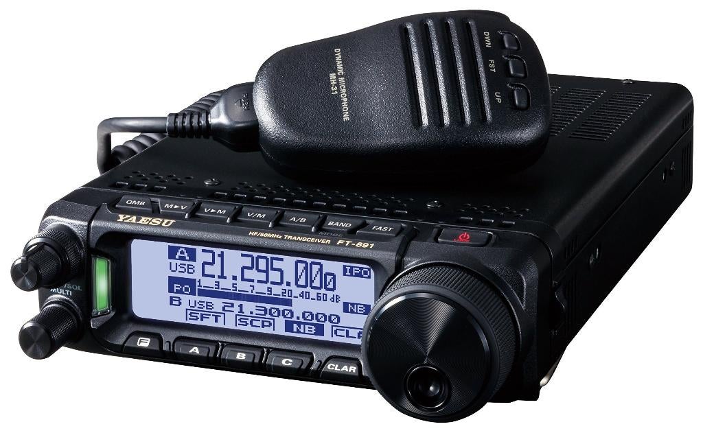 Yaesu FT891 met FC-50 tuner, Telecommunicatie, Zenders en Ontvangers, Ophalen, Zo goed als nieuw, Zender en Ontvanger