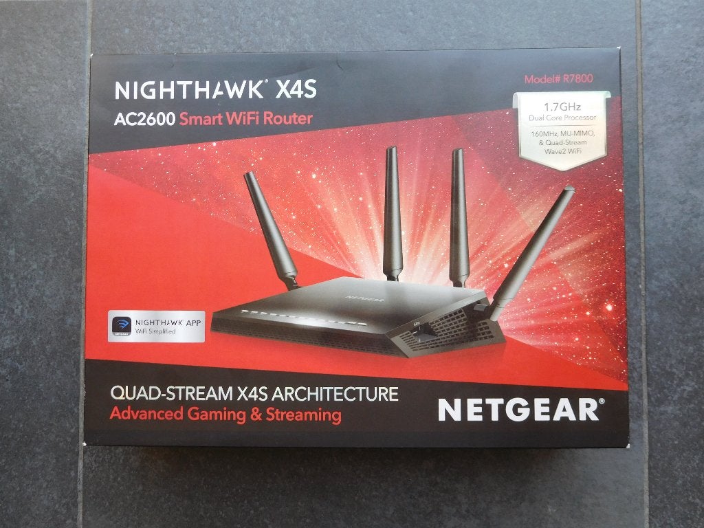 Router: Netgear Nighthawk X4S R7800, Ophalen of Verzenden, Zo goed als nieuw, Router met modem, NETGEAR