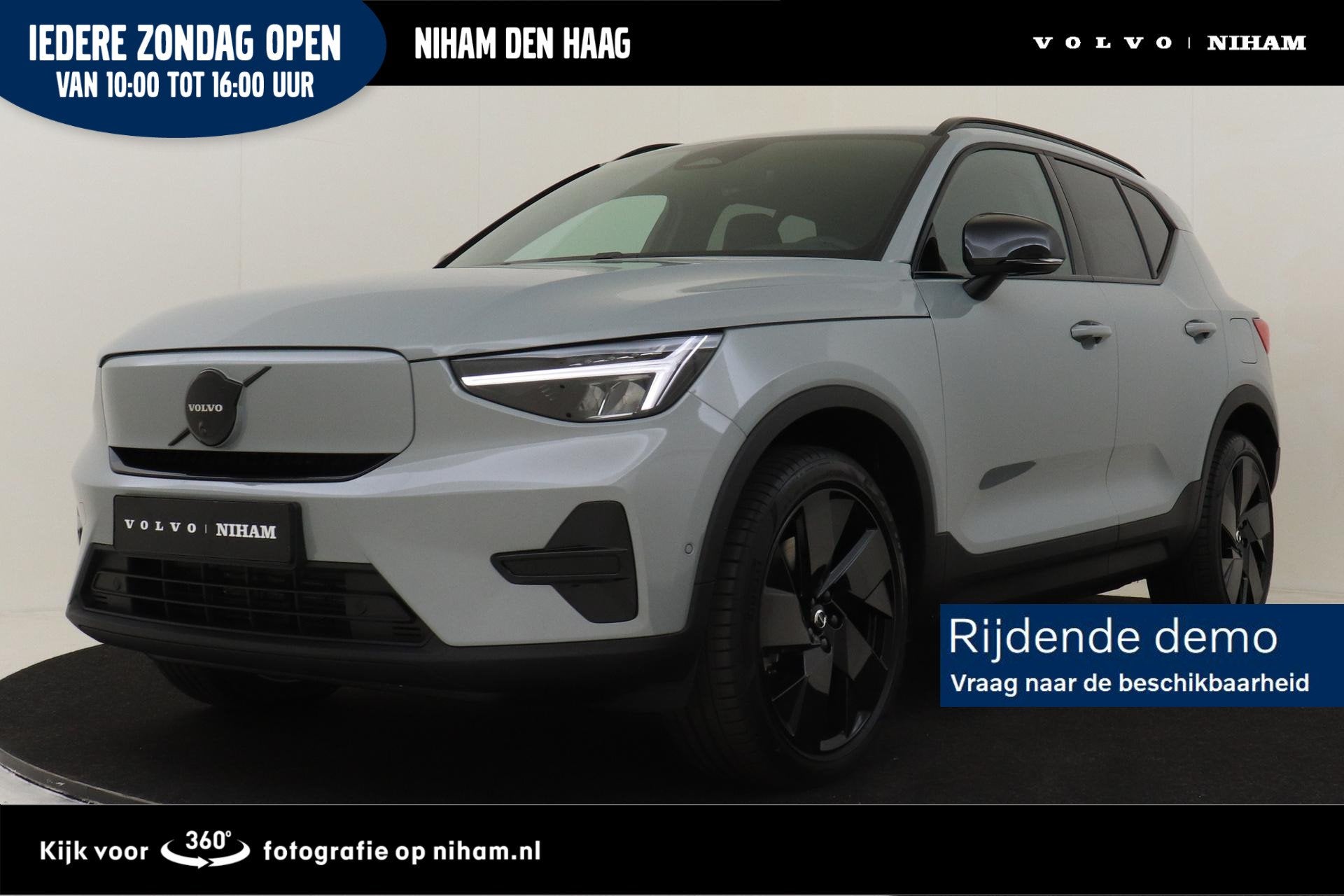 Volvo EX40 SINGLE MOTOR EXT. RANGE PLUS BLACK ED EU. 82 kWh, Automaat, 12 maanden, Origineel Nederlands, 1975 kg