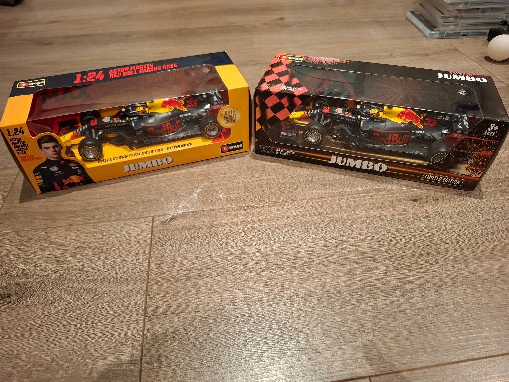 Max verstappen model auto's, Ophalen, Bburago