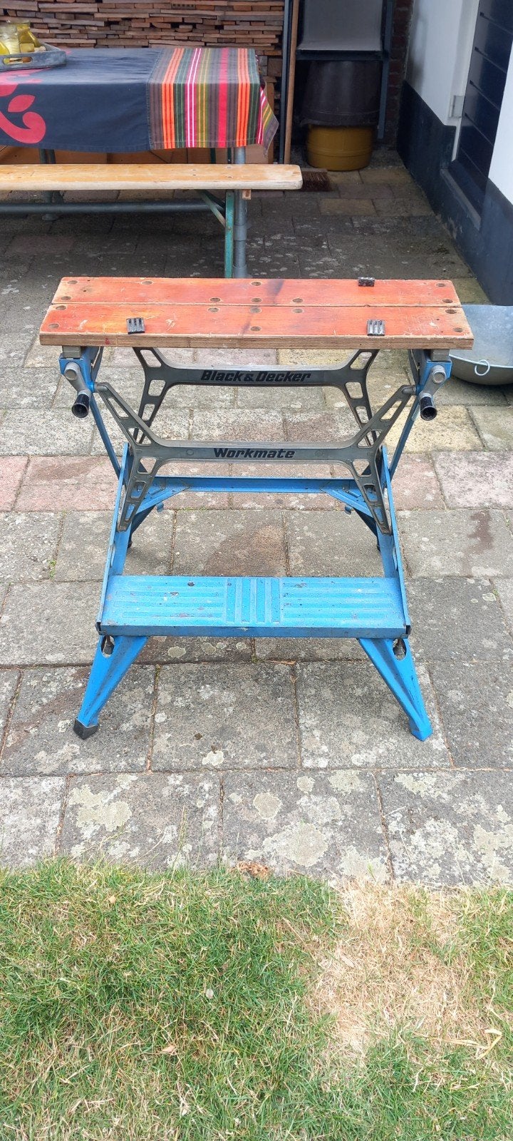 Te koop: Black & Decker workmate, Ophalen, Gebruikt, Minder dan 70 cm