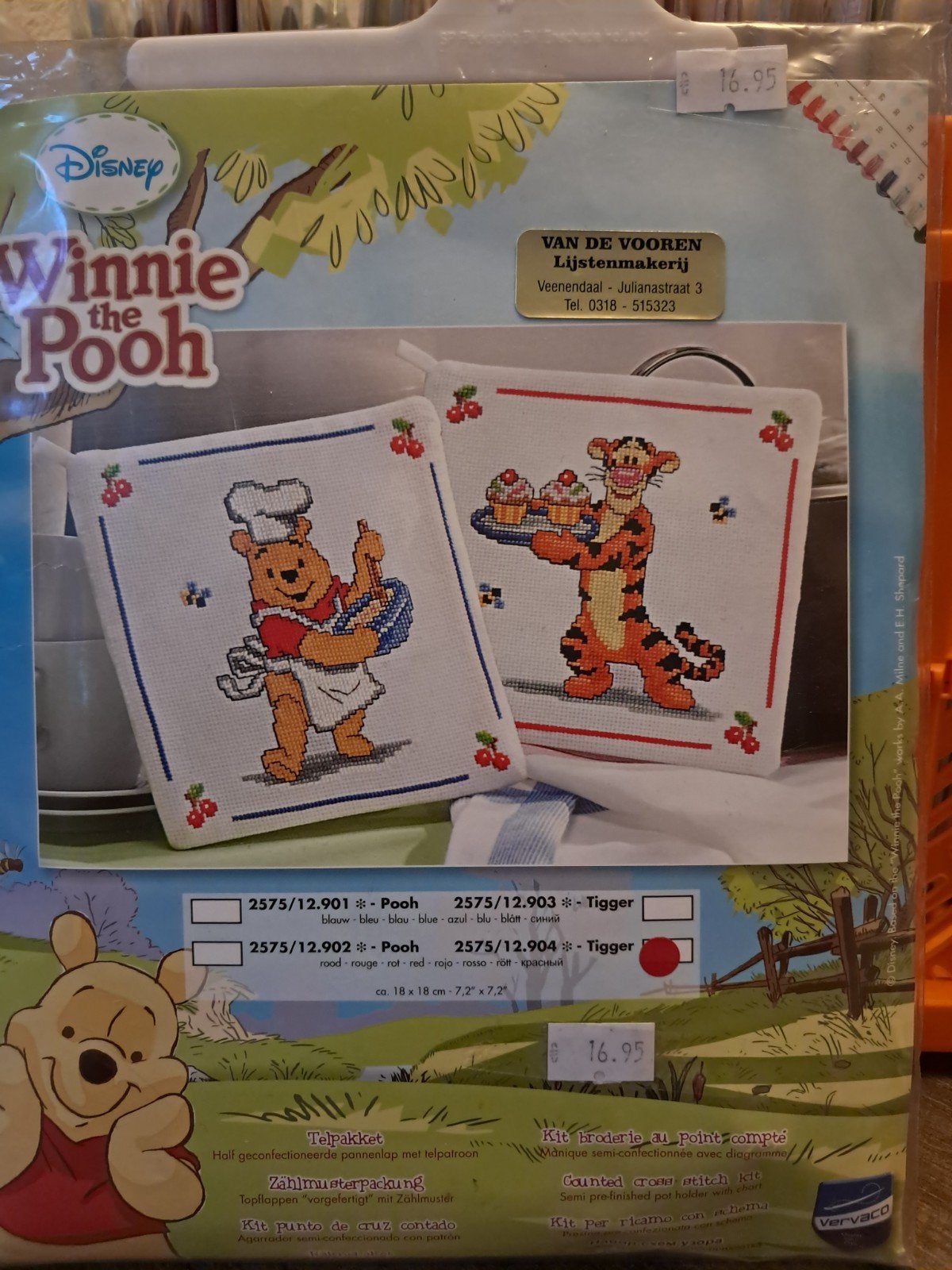 Disney Winnie de Poeh Borduurpakket - Nieuw, Ophalen of Verzenden, Nieuw, Handborduren, Borduurpakket