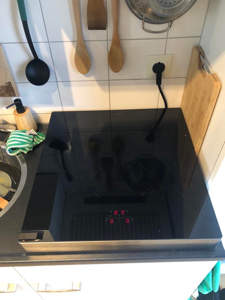 ETNA Inductiekookplaat - 4 PITS Zo Goed Als Nieuw -KIV354RVS, Zo goed als nieuw, Energieklasse A of zuiniger, Inbouw, Inductie