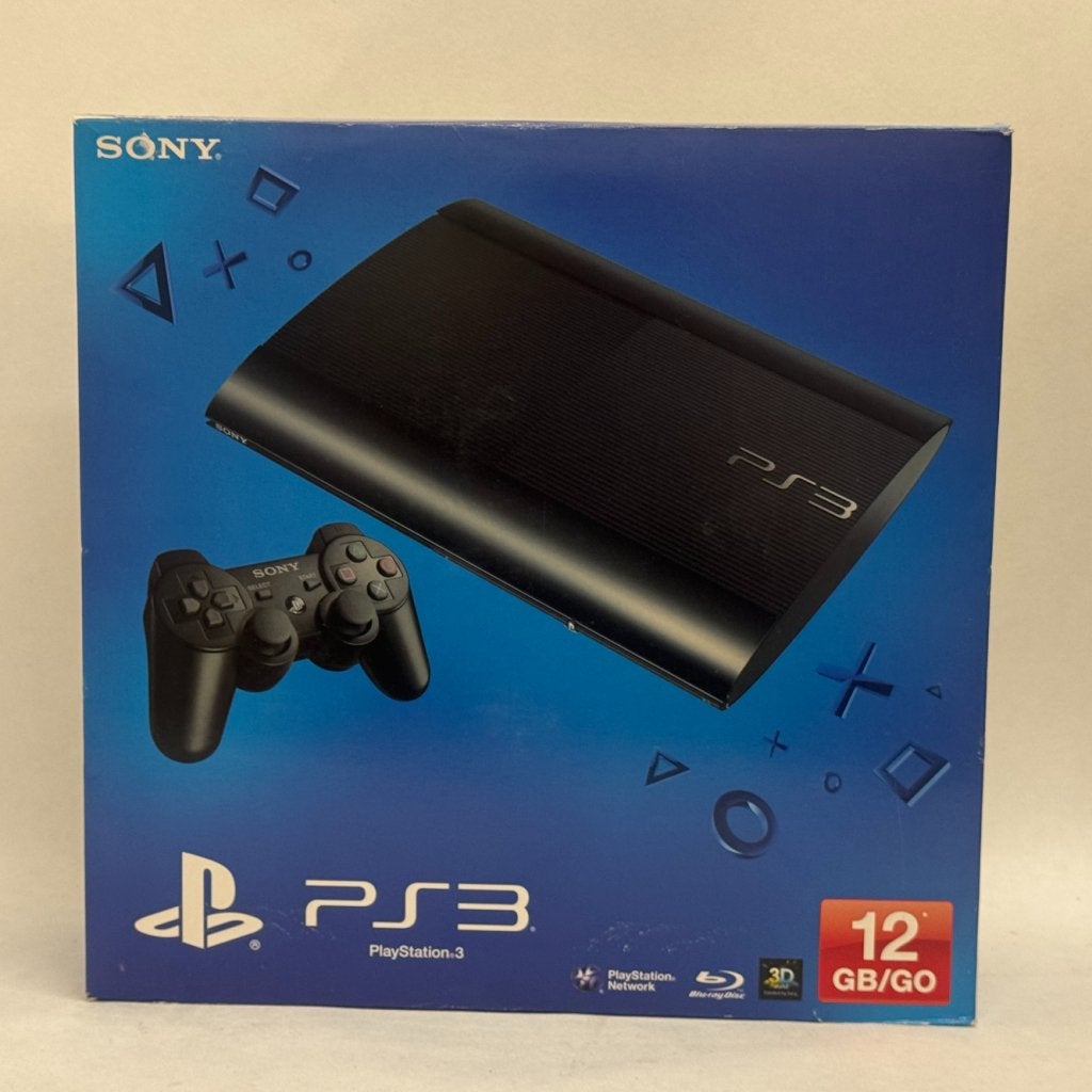 Sony Playstation 3 Ultra Slim 12GB Black (Complete in Box), Sony, Zo goed als nieuw, Support@sony.com, 1-7-1 Konan, Minato-ku
Tokyo 108-0075
Japan