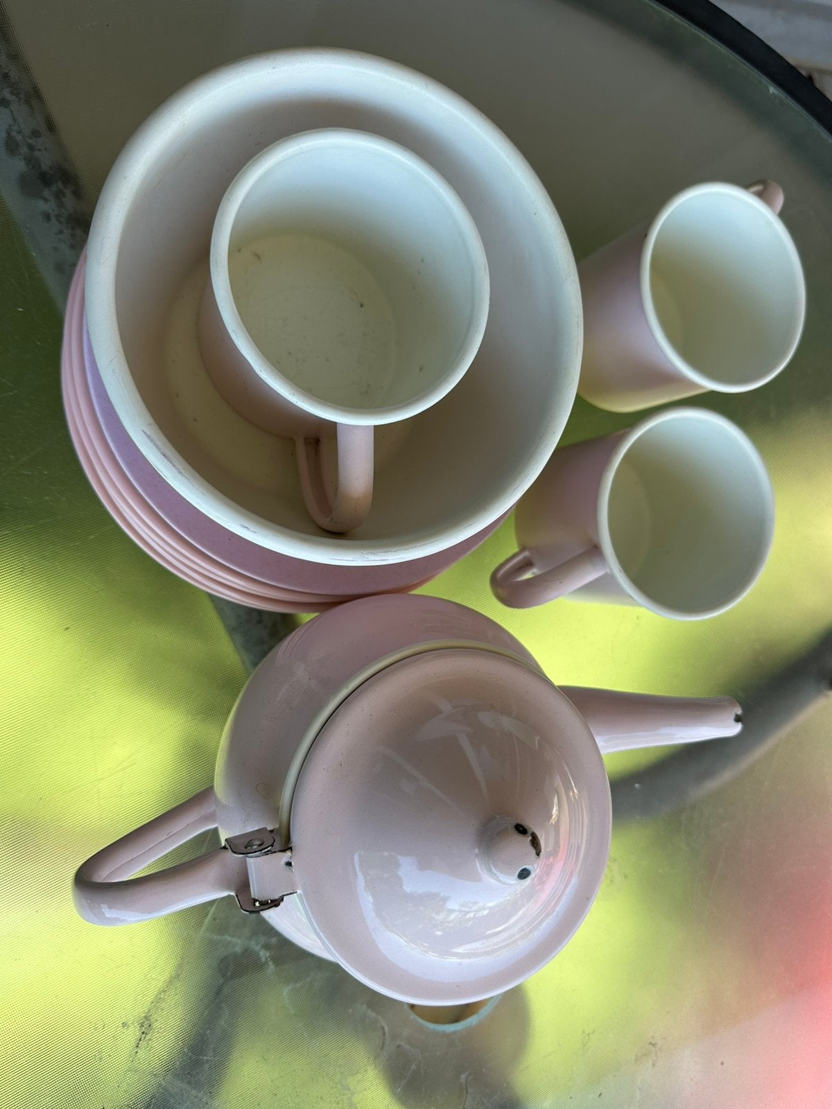 Amsterdam Emaille servies, Overige materialen, Gebruikt, Ophalen of Verzenden, Overige stijlen