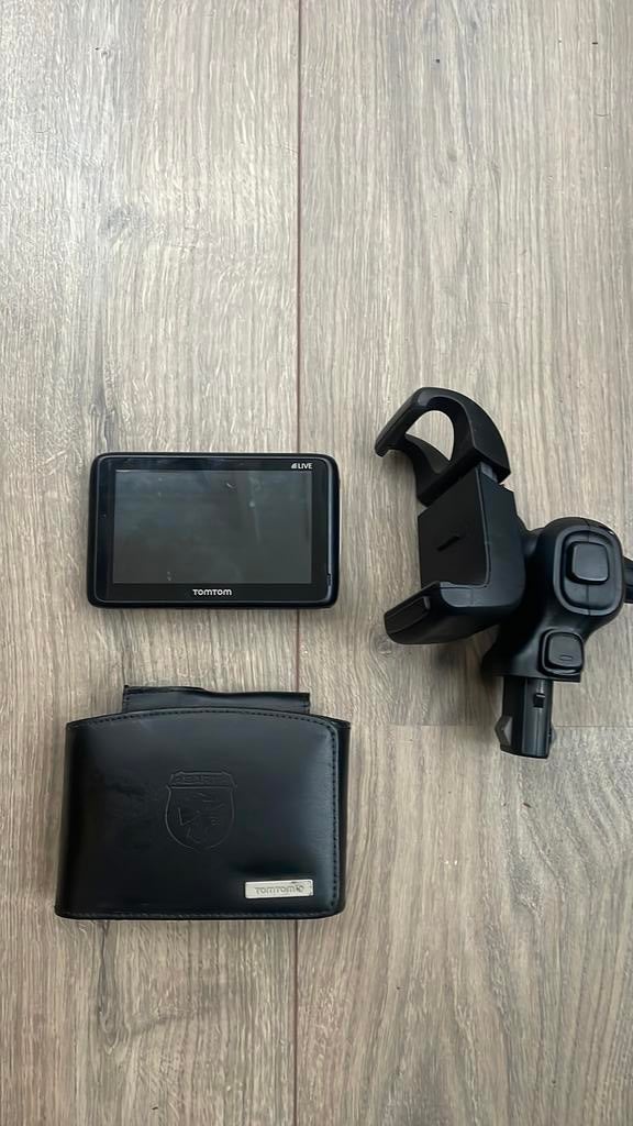 Fiat 500 Abarth Blu&Me TomTom NAVI + houder, Ophalen of Verzenden, Gebruikt, Fiat