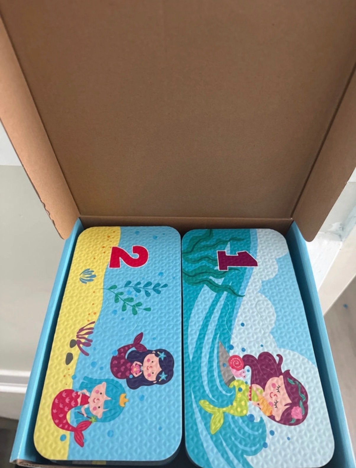 Telpuzzel Foam 2+ jaar, Kinderen en Baby's, Speelgoed | Kinderpuzzels, Zo goed als nieuw, 2 tot 4 jaar, 10 tot 50 stukjes, Ophalen of Verzenden