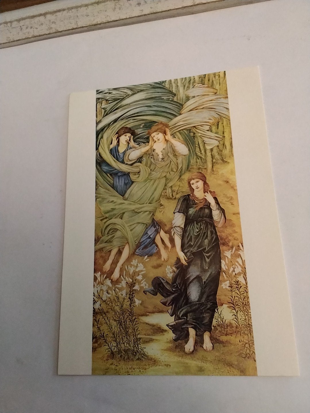 Vintage Medici Society Ansichtkaart - Sponsa de Libano, Ophalen of Verzenden, Voor 1920, Ongelopen