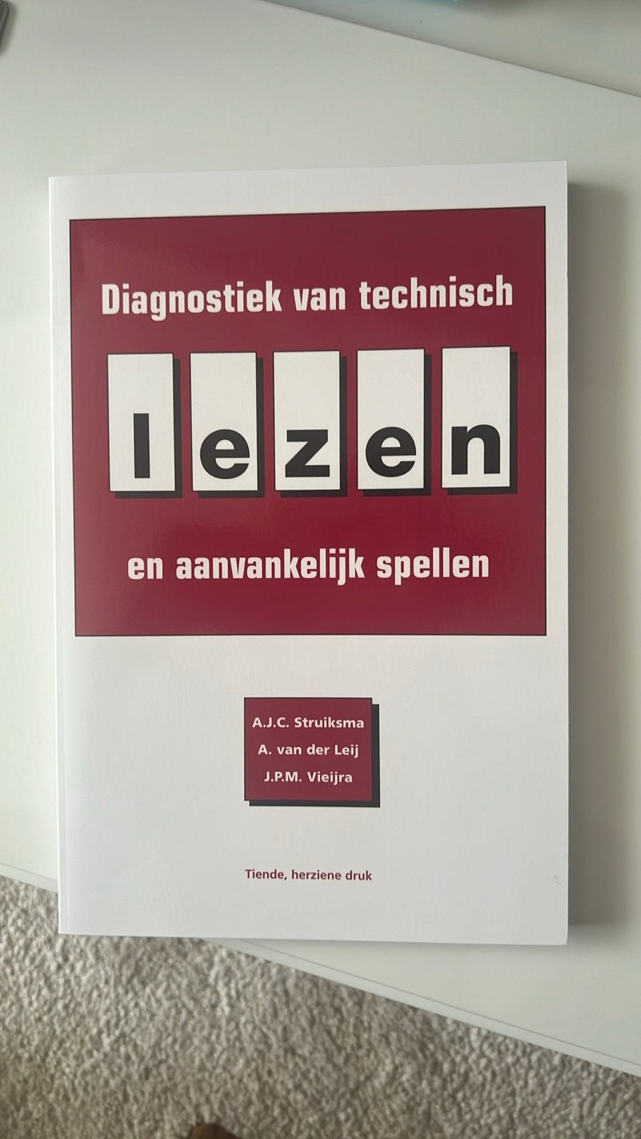 Diagnostiek van technisch lezen en aanvankelijk spellen, Boeken, Ophalen of Verzenden, Zo goed als nieuw
