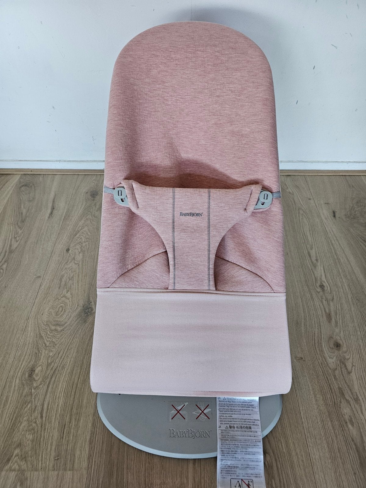 Babybjörn Wipstoel Bliss 3D Jersey Roze, ., Ophalen of Verzenden, Zo goed als nieuw, Babybjörn