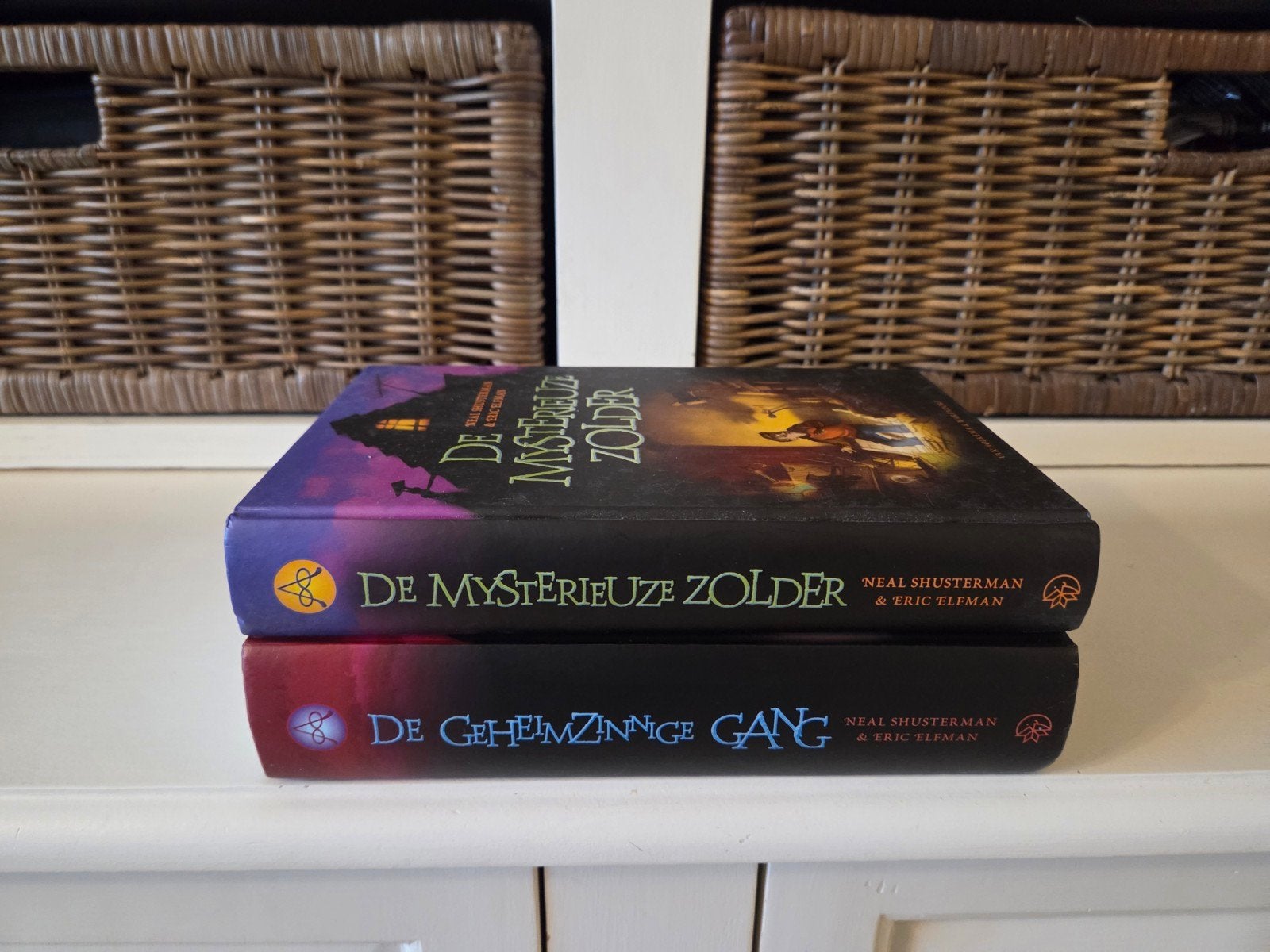 Neal Shusterman en Eric Elfman - 2 boeken, Boeken, Ophalen of Verzenden, Gelezen