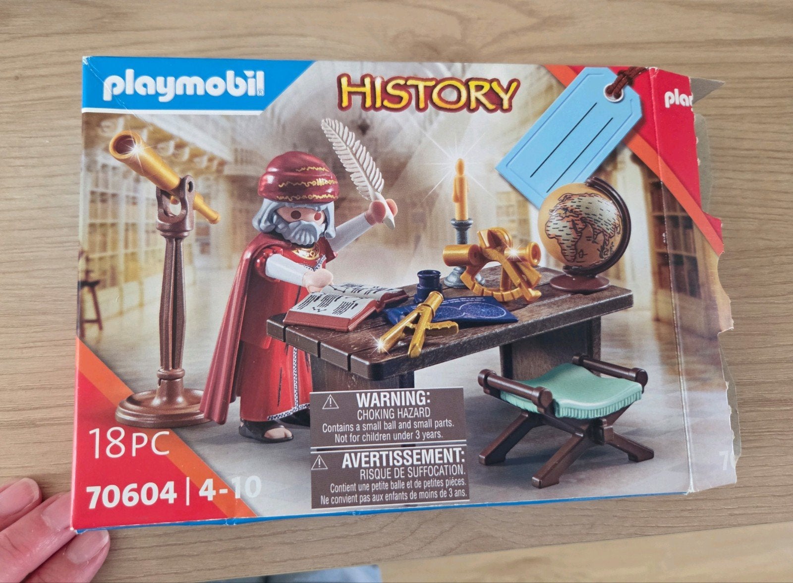 Playmobil History set 70604 astronoom, Gebruikt, Complete set, Overige typen, Historisch