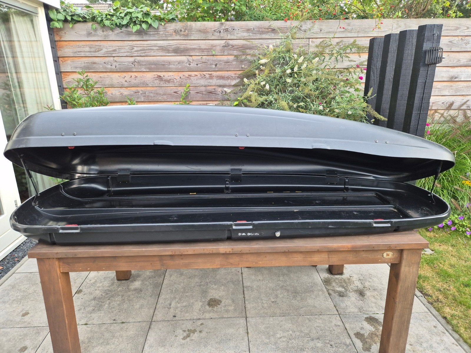 dakkoffer 300 liter, Ophalen, Gebruikt