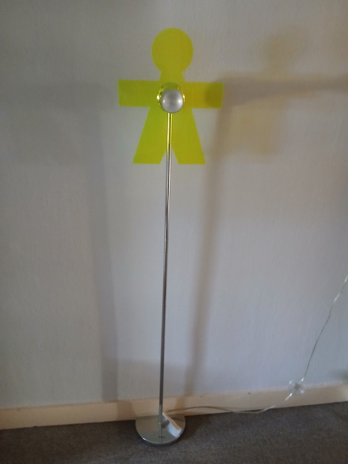 Vintage Popart Vloerlamp 80/90er jaren Dot-Light, Ophalen, Gebruikt, Popart vintage, Metaal