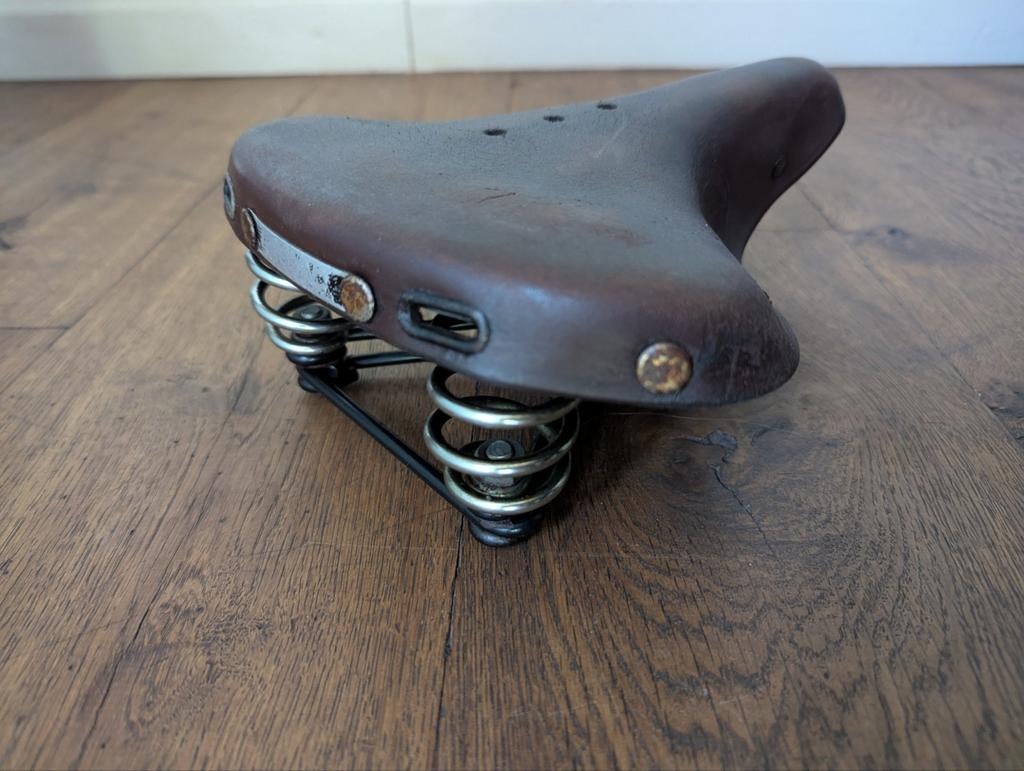 Lepper zadel - Concorde - Made in Holland, Gebruikt, Leer, Lepper, Ophalen of Verzenden