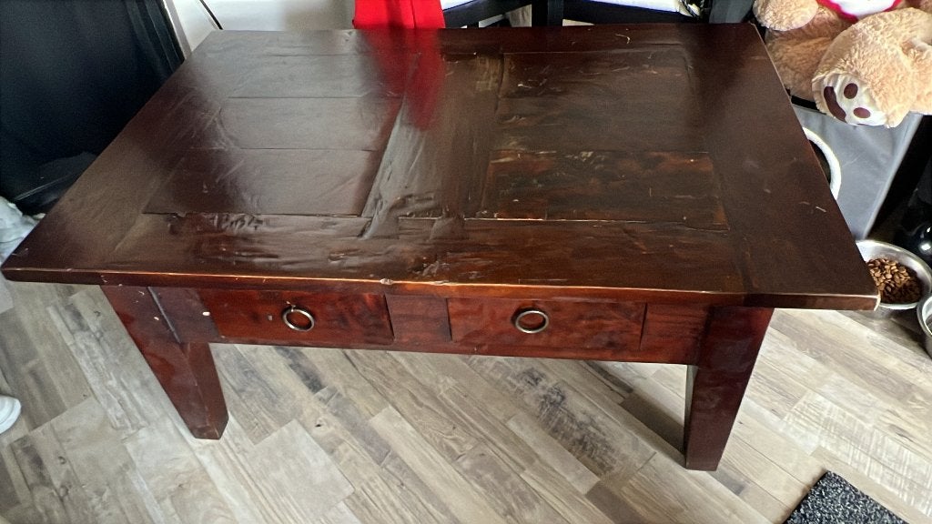 Salon tafel, Ophalen, 100 tot 150 cm, 50 tot 100 cm, Zo goed als nieuw