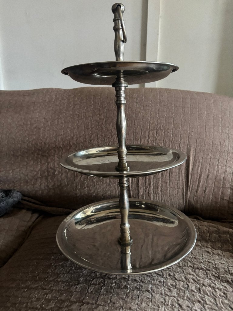 Etagere Odda - Nikkel - 3 Laags, Ophalen