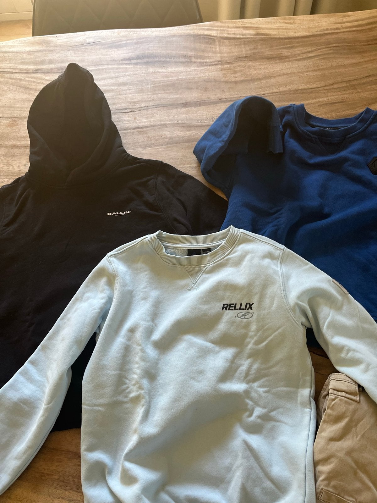 Jongens kledingpakket: truien (Ballin, Rellix, Nik&Nik) & br, Ophalen of Verzenden, Zo goed als nieuw, Jongen