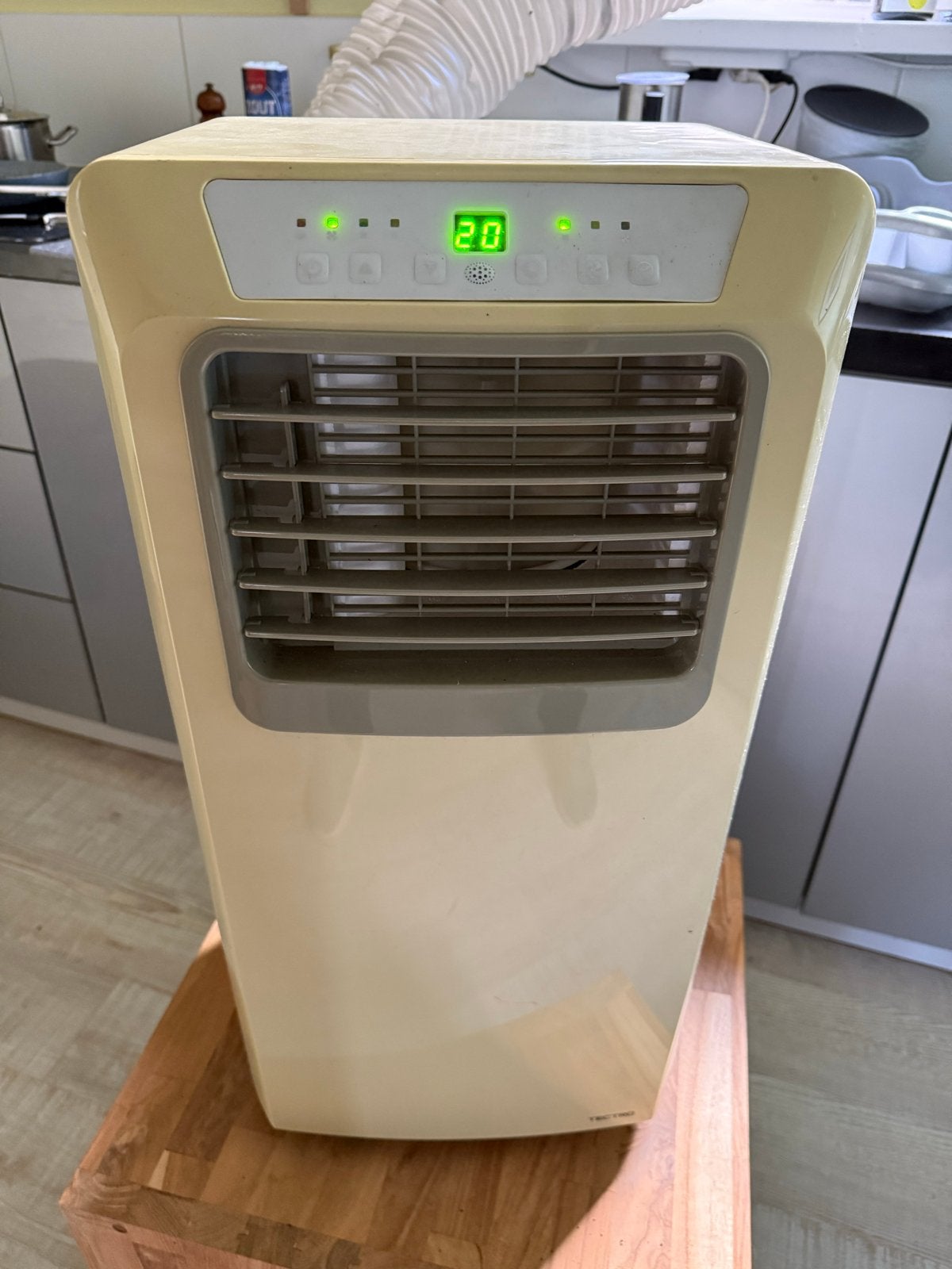 Tectro TP2520 Mobiele Airco en Ontvochtiger, Ophalen, Gebruikt, Minder dan 60 m³, Timer