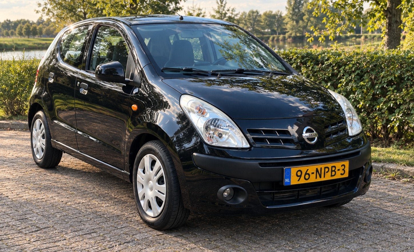 Nissan Pixo 1.0 AUTOMAAT, NIEUWE APK, KOUDE AIRCO!!, Stof, 4 cilinders, 4 stoelen, Origineel Nederlands
