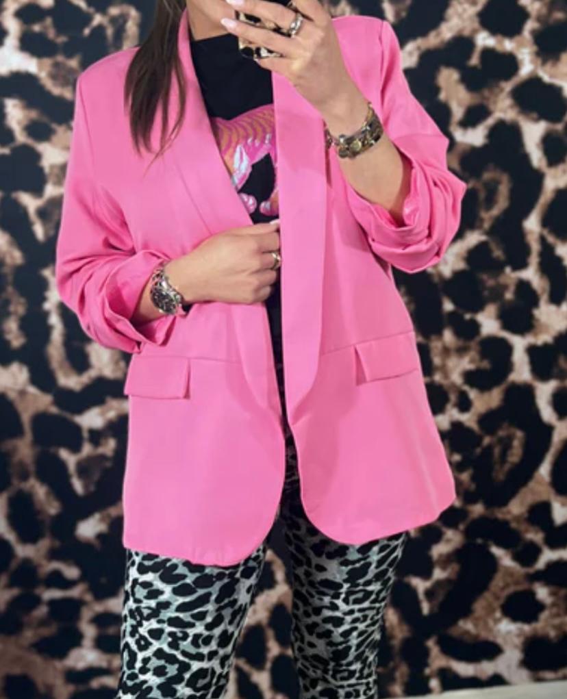 New Collection blazer roze, Ophalen of Verzenden, Zo goed als nieuw, Roze, Jasje