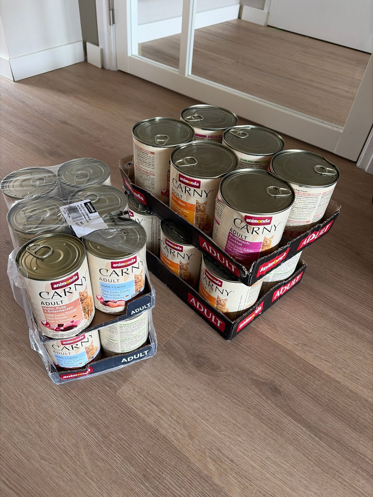 GRATIS Animonda Carny Adult Kattenvoer blikken, Dieren en Toebehoren, Dierenvoeding, Ophalen, Kat