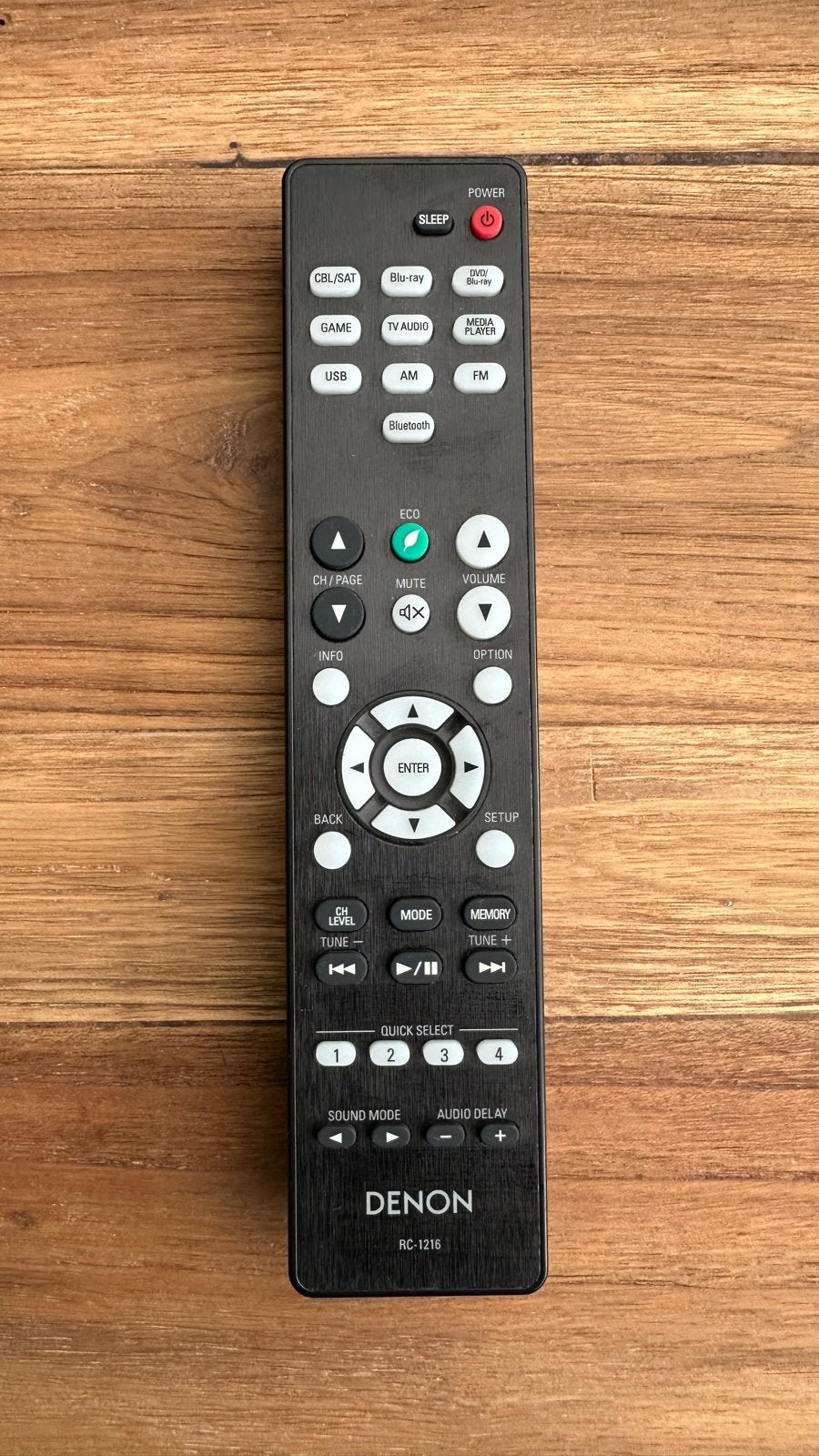 Denon RC-1216 Afstandsbediening voor Receiver/Versterker, Ophalen of Verzenden, Zo goed als nieuw, Origineel, Receiver of Versterker