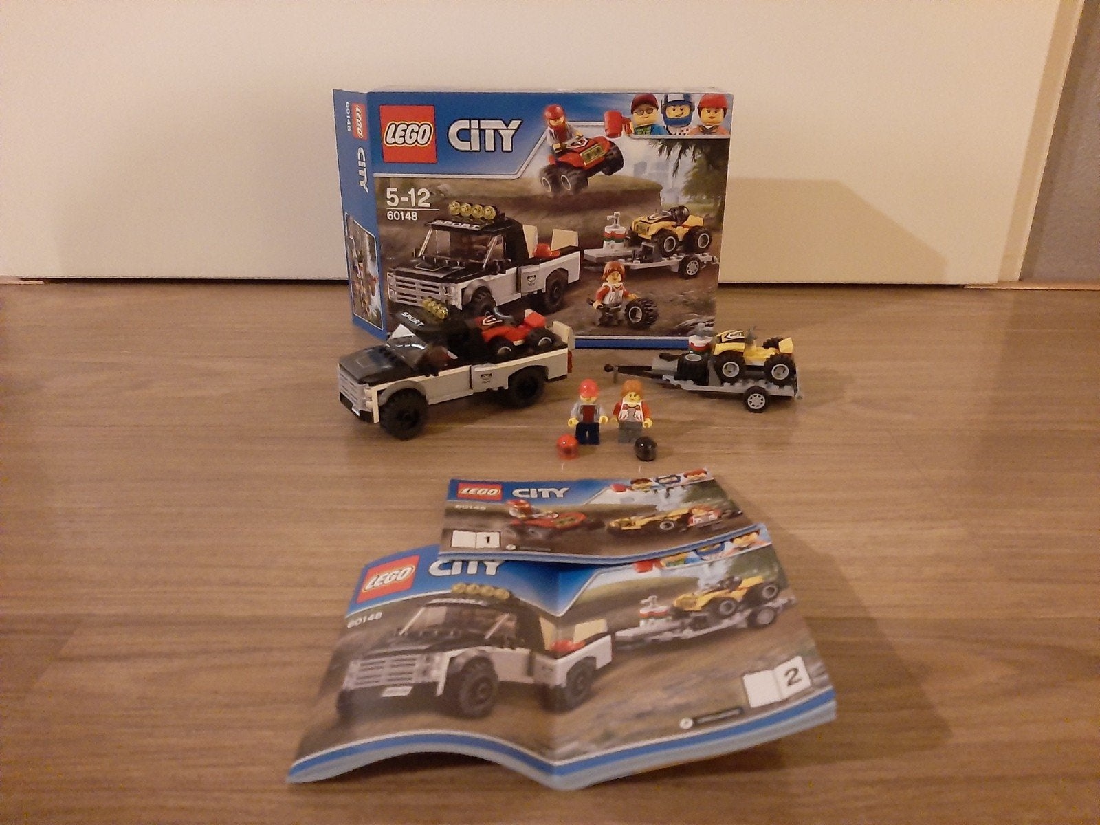 Lego City 60148 ATV Raceteam, Ophalen, City, Lego, Zo goed als nieuw