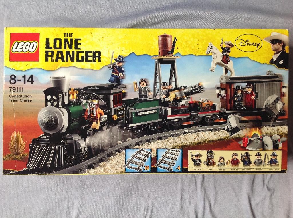 LEGO - THE LONE RANGER - 79111 - CONSTITUTION TRAIN CHASE, Kinderen en Baby's, Speelgoed | Duplo en Lego, Nieuw, Ophalen of Verzenden