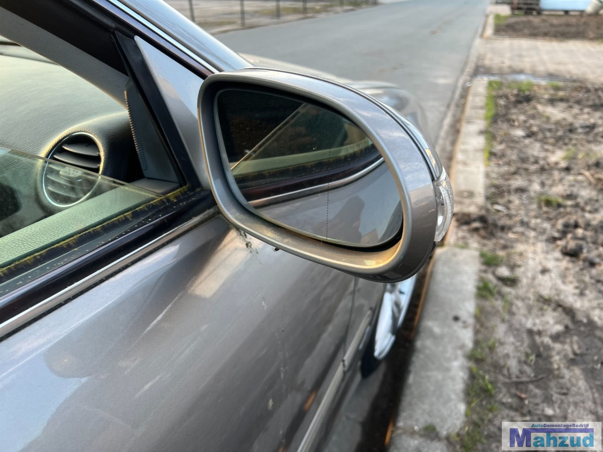 MERCEDES CLK W209 Bruin / brons C723 rechts spiegel 2002-200, Auto-onderdelen, Gebruikt, Mercedes-Benz AG, Mercedes-Benz, Ophalen of Verzenden