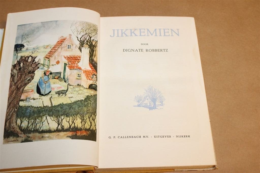 Jikkemien — Zeeuwsche Roman over Walcheren, 1941, Ophalen of Verzenden, Gelezen