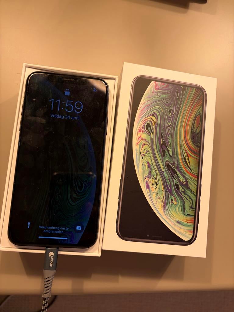 iPhone XS 64GB - Face ID en 'i' toets defect, Telecommunicatie, Mobiele telefoons | Apple iPhone, IPhone XS, Ophalen of Verzenden