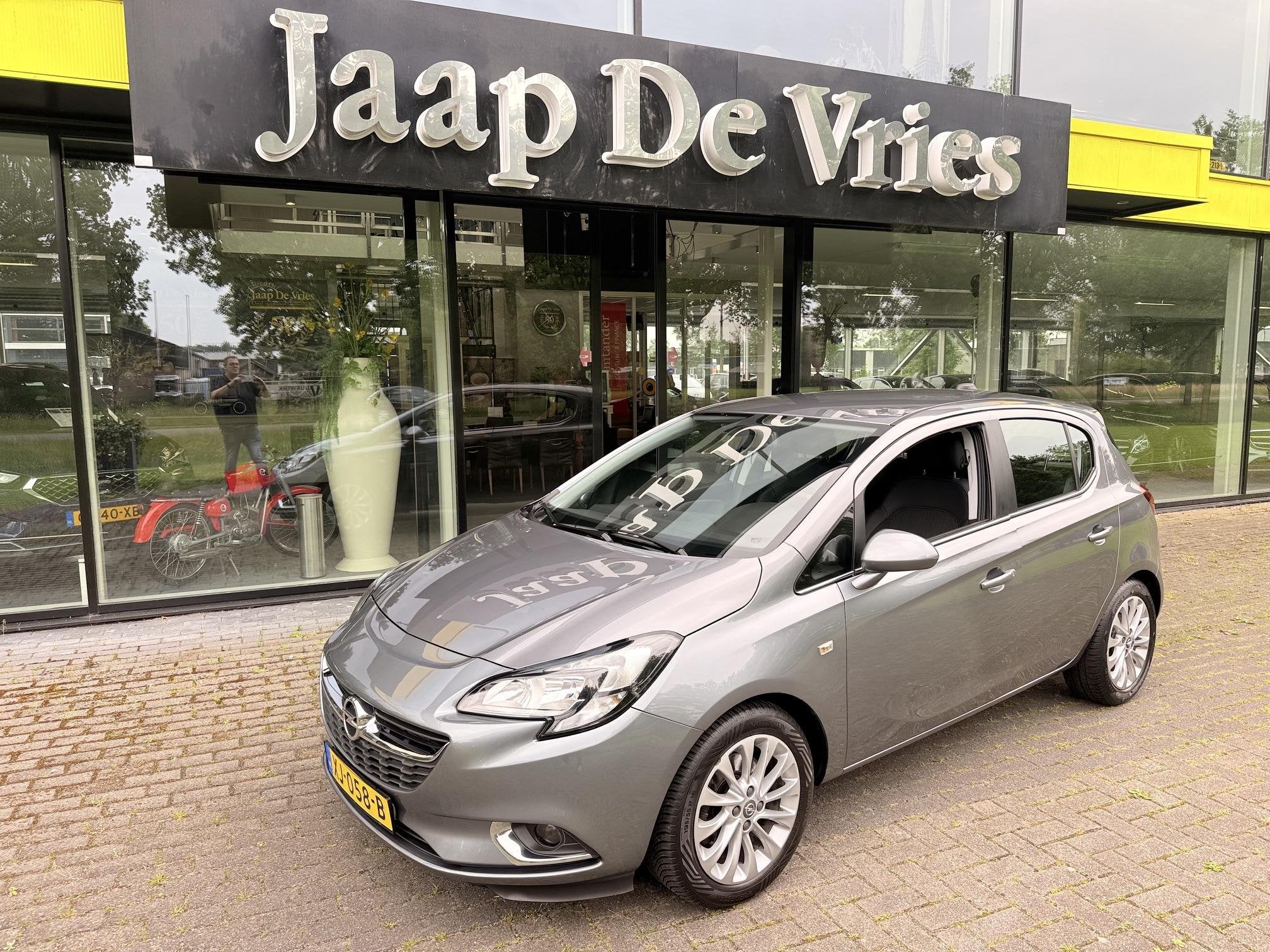 Opel Corsa 1.0 Turbo Online Edition, Auto's, Voorwielaandrijving, Stof, Gebruikt, Euro 6