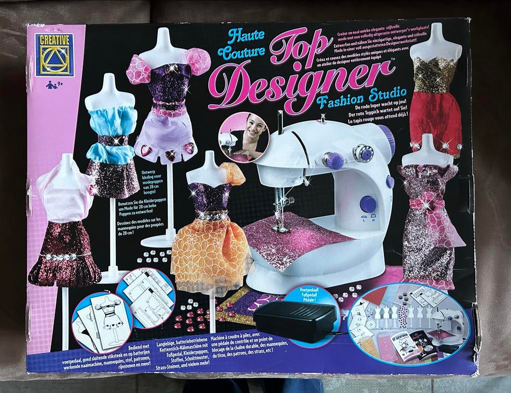 Mini naaimachine voor kinderen met toebehoren. Nieuw, Hobby en Vrije tijd, Naaimachines en Toebehoren, Ophalen of Verzenden, Nieuw