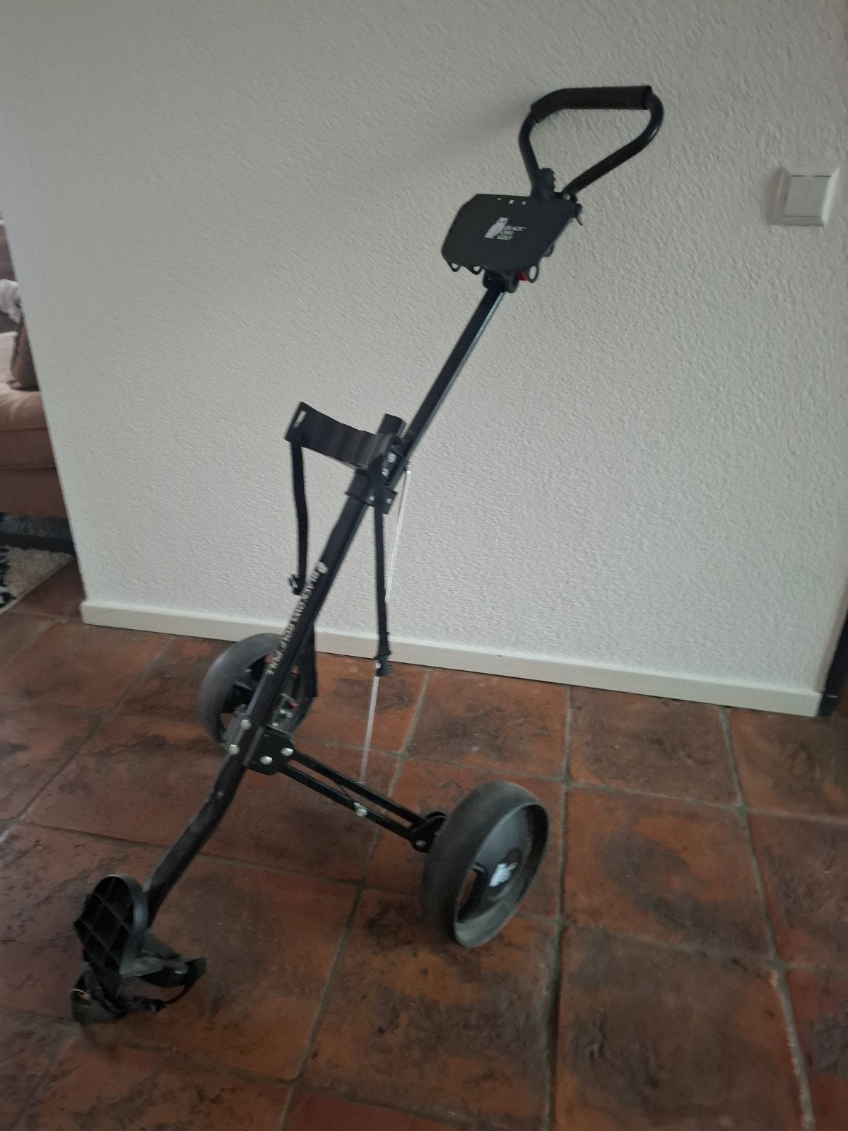 Golfkar - Handige en stevige golftrolley, Sport en Fitness, Golf, Ophalen, Gebruikt, Golfkar, Overige merken