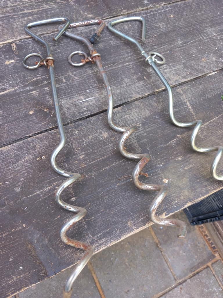 3x Grondpen, Dieren en Toebehoren, Ophalen