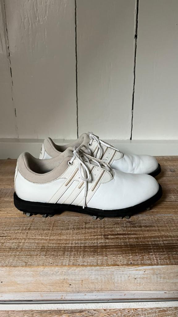 Adidas golfschoenen dames maat 37 1/3 - wit – nette staat, Ophalen of Verzenden, Gebruikt, Schoenen